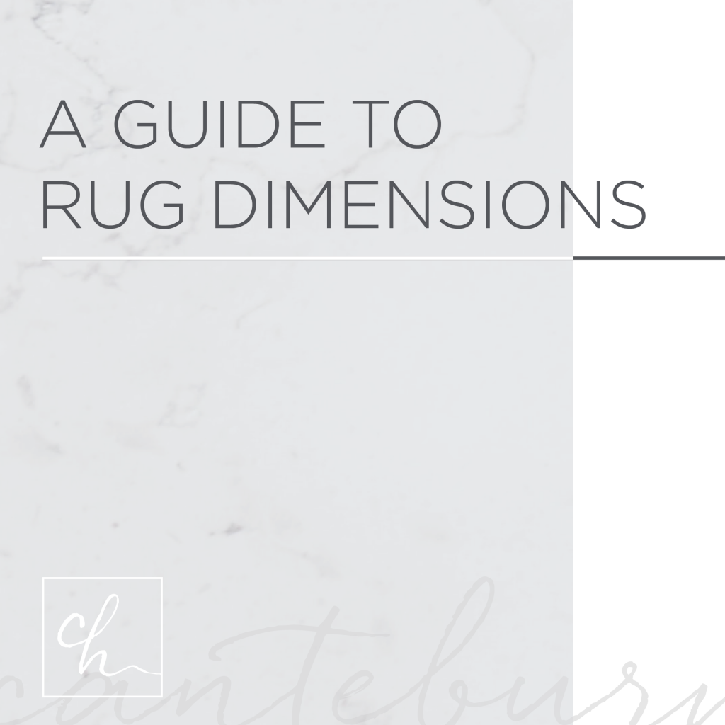 guide to rug dimensions